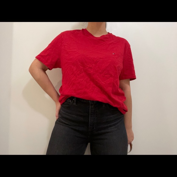 Classic Tommy Hilfiger red shirt ❤️ - Picture 1 of 2